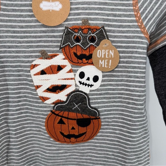 Mud Pie Baby Boy's Halloween Romper - Size 9-12 months - New! - Picture 3 of 4